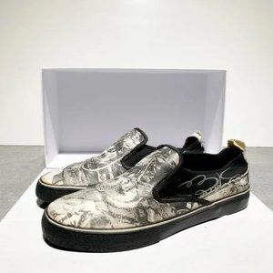 BK - BRITISH KNIGHTS Low Top Art Print Slip Ons